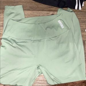 Gymshark training legging sage green